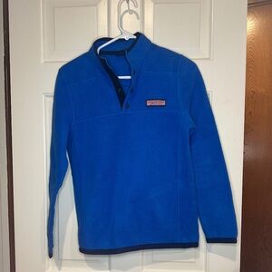 GUC boys Vineyard Vines fleece pullover quarter snap Size Large